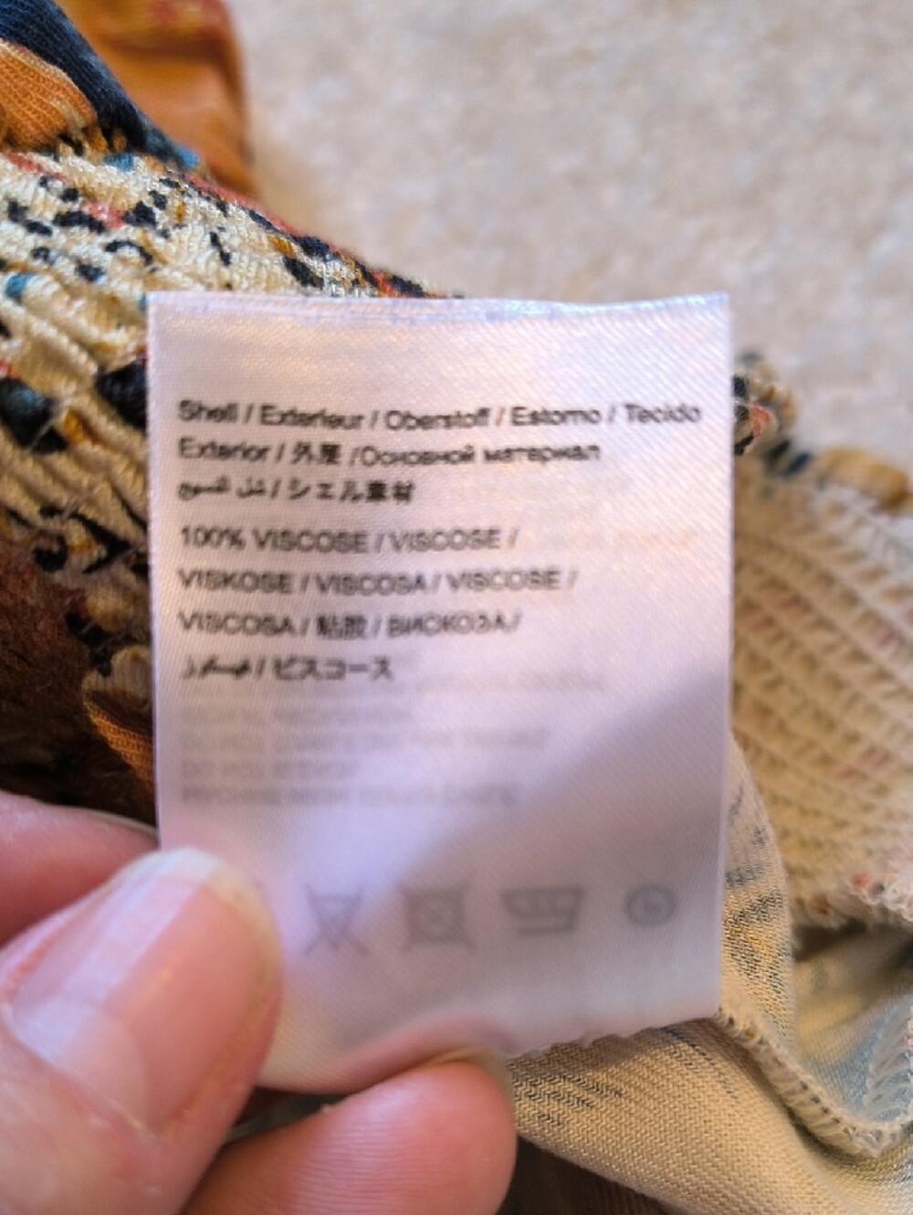 NWOT Farm Rio For Anthropologie Bambina Floral Skirt Set (M) - Picture 16 of 16